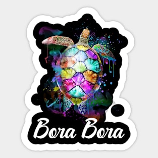 French Polynesia Bora Bora Sticker